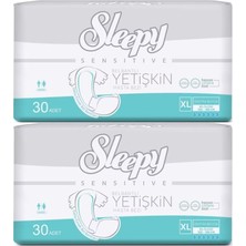 Sleepy Sensitive Belbantlı Yetişkin Hasta Bezi Xlarge 60 Adet 2X30 Paket Xl