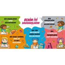 Prime Concept Davranış Biçimleri Eğitim Okul Posterleri Tablo Afiş 120X240 cm -