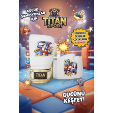 Titan Sport Çocuk Boks Eldiveni Beyaz Köpekbalığı Model