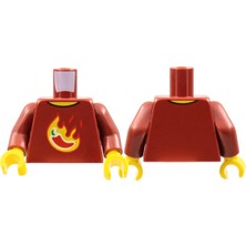 LEGO Minifigür Parçaları: Torso, Vücut, Gövde: 973PB4560C01