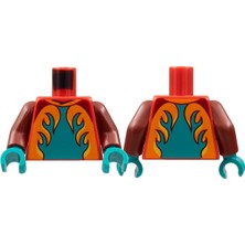 LEGO Minifigür Parçaları: Torso, Vücut, Gövde: 973PB4477C01