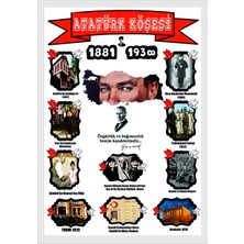 Prime Concept Atatürk Köşesi 1.sınıf Kalite (Vinil) 70X100 cm