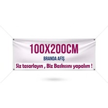 Prime Concept Dijital Baskı Merkezi - 100X200 cm Siz Isteyin Istediğinizi Basalım - Afiş- Pankart