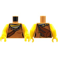LEGO Minifigür Parçaları: Torso, Vücut, Gövde: 973PB4390C01