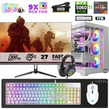 Xaser Star X500 Ryzen 7 7800X3D 16GB Ram 1tb M.2 Nvme SSD 8gb RTX5060TI 27" 300Hz Oyuncu Bilgisayarı