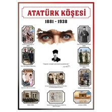Prime Concept Atatürk Köşesi 70X100 cm Premium Branda Baskı, Okul Branda