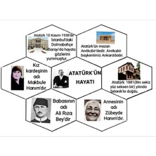 Prime Concept Atatürk Köşesi Atatürk'ün Hayatı 50 x 70 (Vinil Branda) Dijital Baskı