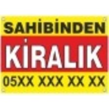 Prime Concept Sahibinden Kiralık Branda Afiş Pankart 70X100CM