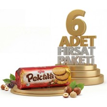 Afia Pekala Kakaolu Fındık Kremalı Sandviç Bisküvi 6x200 Gr