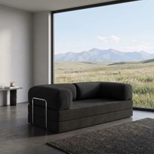 MONAMI Dechome 200X100 50 Dns Modüler Koltuk.kadife Fitilli Kumaş, Yatak Olabilen, Modern Tasarım.