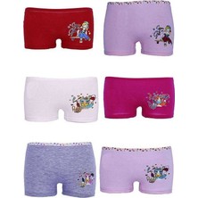 Rng Shopping 6 Adet Düz Baskılı Kız Çocuk Boxer 402
