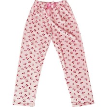 Royaleks Beli Lastikli Mevsimlik Viskon Penye Pantolon Pembe