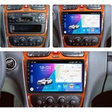 Navimex Mersedes C Serisi W203 9"inch Android 14 Multimedya Sistemi 4-64 (2000-2004)MAUN Çerçeve