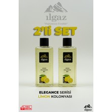 Ilgaz Limon Kolonyası 2'li Set 80 Derece 400 ml | Elegance Series