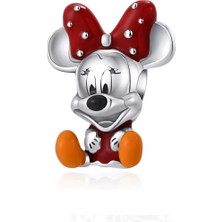 Fubena Turuncu Ayakkabılı Minnie Charm