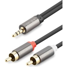 Dorasan 3.5 mm To 2rca Kablo 2lıne Gold 1.5m Siyah HDX1067