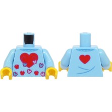 LEGO Minifigür Parçaları: Torso, Vücut, Gövde: 973PB6014C01