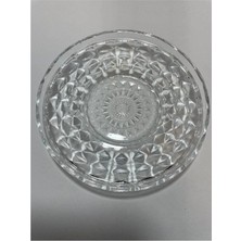 Royaleks Group Alin Adela 6'lı Cam Çay Tabağı Çay Tabak Altlığı ROYALEKS-RYG8030