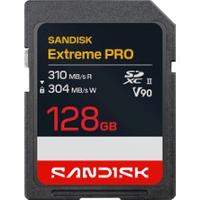 Sandisk Sandısk Extreme Pro Sd Uhs-Iı V90 Kart - 128GB SDSDXDE-128G-GN4IN (Yeni Versiyon)