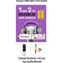 Tonguç Akademi Tonguç 1'den 2'ye Hazırlık Kitabı Yeni Kapak(Uzay A+ Emoji KALEM)2026-2027 Maarif Modeli