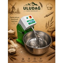 Uludagmak Uludag 35 kg Un 50 kg Hamur Kapasiteli Hamur Yoğurma Makinesi- Devirmeli - Kazan Çıkabilir