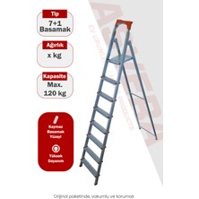 Asvera 7+1 Basamaklı Profil Merdiven