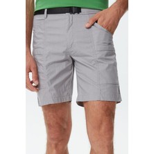 Lacoste Men's Regular Fit Cotton Bermuda Shorts Grey Erkek Pamuklu Bermuda Şort Gri