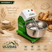 Uludagmak Uludag 15 kg Un 25 kg Hamur Kapasiteli Hamur Yoğurma Makinesi- Devirmeli - Kazan Çıkabilir