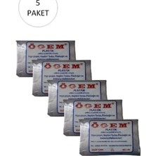 GP Bakkaliye Naylon Torba Üçlük 26X45 cm 1 kg 5 Paket (Takriben 675 Adet)