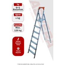 Asvera 6+1 Basamaklı Profil Merdiven