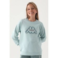 Kappa Kız Çocuk Sweatshırt - Acık Mınt