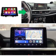 Navimex Kıa Pıkanto 9"inch Android 14 Multimedya Sistemi 4-64 (2017-2023)