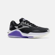 Joma PICKLS2601 Picklet Sert Kort Kadın Tenis ve Pickleball Ayakkabısı Siyah/mor