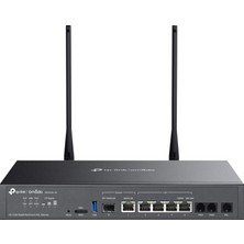 Omada DR3220V-4G, 4 Port, 4g+Cat6 2,4ghz, 1 Combo Sfp Port, 2 Fxs Port, Sim Yuvalı,  Gigabit Rackmount Dsl Gateway