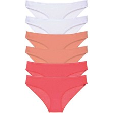 Royaleks 6 Adet Süper Eko Set Likralı Kadın Slip Külot 551