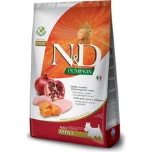 N&D Nd Pumpkin Tavuk&Nar Adult  Mini Tahılsız Köpek Maması - 2.5 Kg