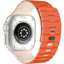 Uzman Toptan Watch Ultra 49MM Wowen Kordon - Turuncu