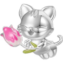 Fubena Gül ve Kedi Charm