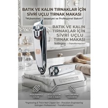 Transformacion Eğimli Tırnak Makası 2 Li Set Paslanmaz Çelik Renkli Profesyonel 718969