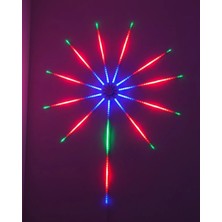 Xirshop Akıllı Rgb LED Havai F.duvar Lambası Kumandalı ve Uygulama Kontrollü