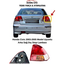 Doğru Oto Honda Civic Vtec2 Arka Sağ Dış Stop Lambası