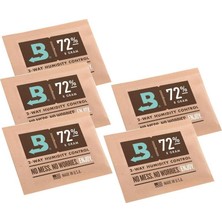 Boveda 72 8g Humidor Puro Kutusu Nemlendirici 5li Paket
