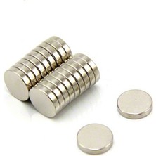 Dünya Magnet 5 Adet 10X2MM Yuvarlak Neodyum Mıknatıs