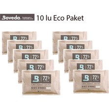 Boveda 72 60G Humidor Puro Kutusu Nemlendirici 10LU Eco Paket