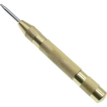 Yaylı Metal Noktalama Işaretleme Zımba Kalemi 13 cm Uzunlukta Hassas Nokta Koyma Aracı