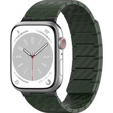 Uzman Toptan Watch 45MM Carbon Steel Kordon - Koyu Yeşil