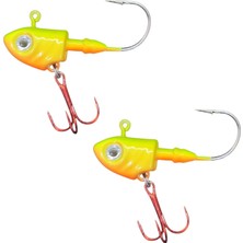 S.F. Jig Head 28 gr - 0/5 Iğne – 2 Adet Set
