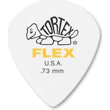 Esranın Dünyası Jim  468R.73 Tortex Flex Jazz Iıı Gitar Penası, 73 Mm, Beyaz, 72 Adet