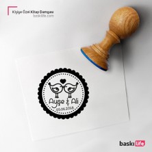 Baskı Life Kişiye Özel Kitap Damgası Kitap Mührü Kaşe Kitap Mühür Özel Damga 198