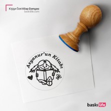 Baskı Life Kişiye Özel Kitap Damgası Kitap Mührü Kaşe Kitap Mühür Özel Damga 206